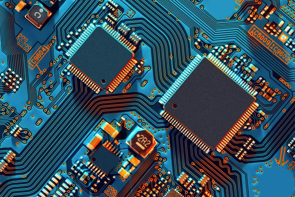 electronics pcb background