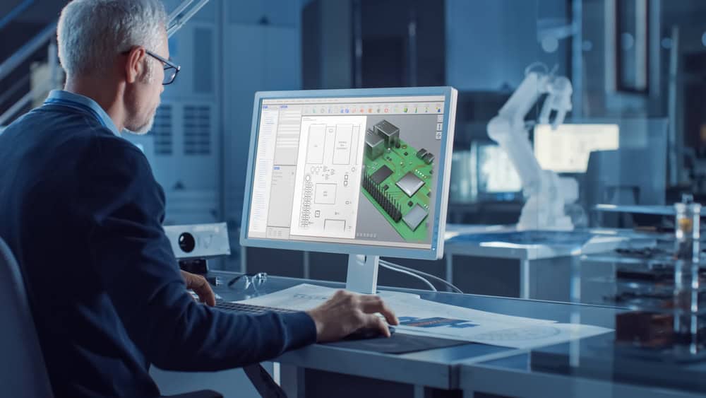 CAD models are important for electronic component management.