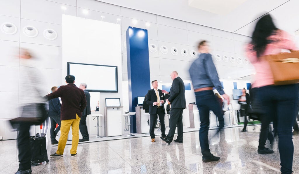 Electronics trade shows and conferences provide excellent opportunities to showcase new products