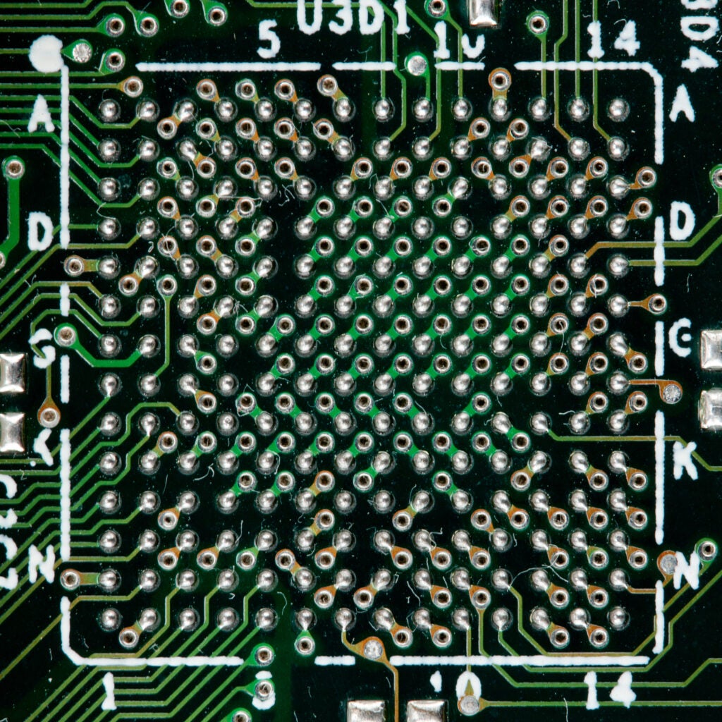 BGA PCB footprint